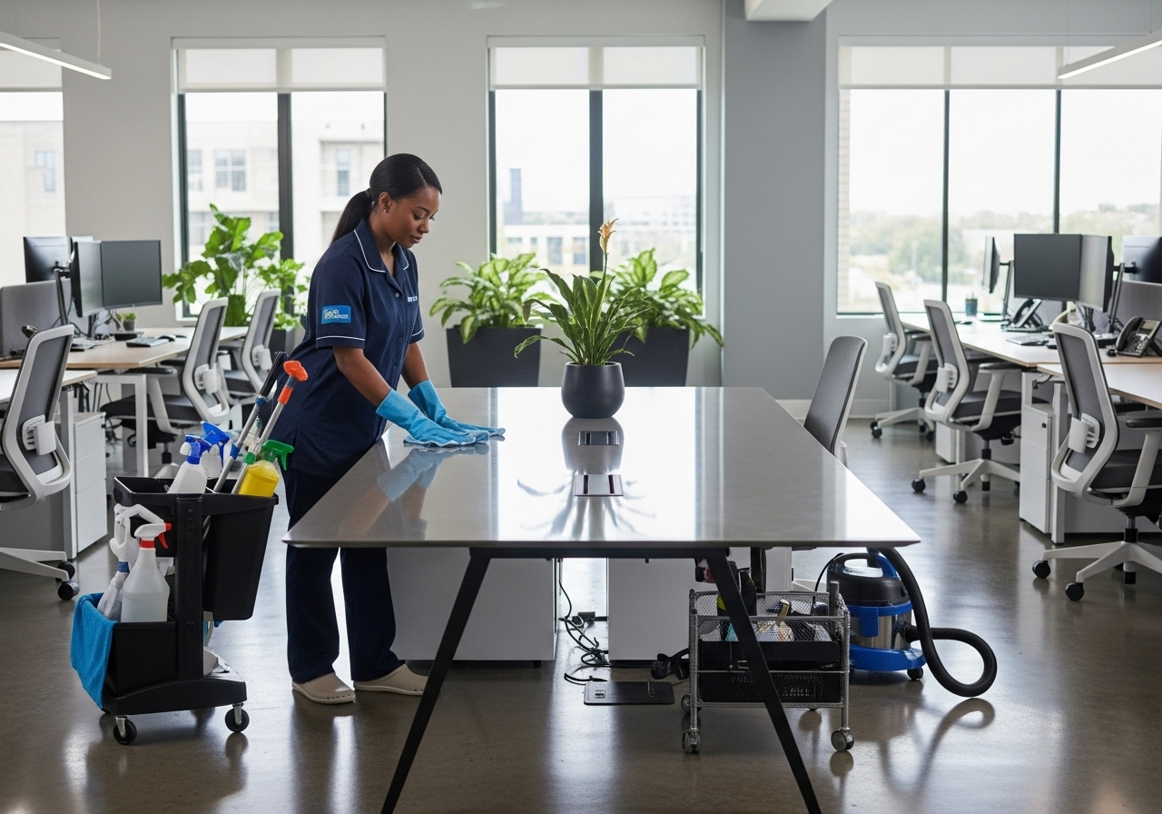 Why Professional Office Cleaning Boosts Productivity